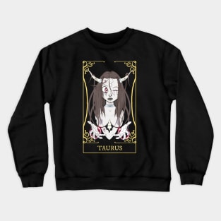 taurus zodiac sign Crewneck Sweatshirt